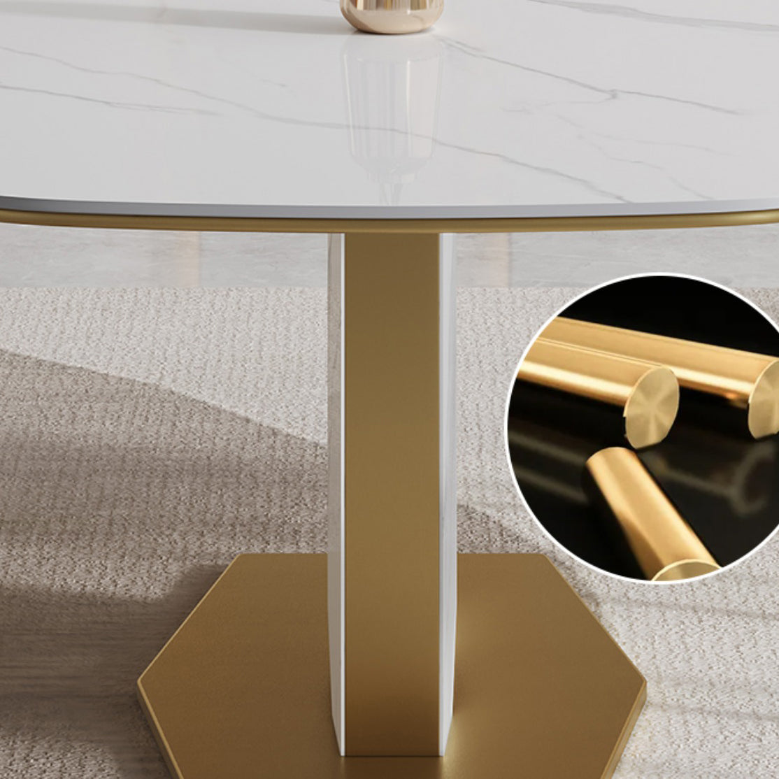 Nordic Sintered Stone Top Dining Set 1/4/5/7 Pieces Rectangle Dining Table with Chairs Clearhalo 'Dining Room Sets' 'Dining Tables & Seating' 'dining_room_set' 'furn' 'furn_dining_room_set' 'Furniture' 'furniture_dining_room_set' 'Kitchen & Dining Furniture' 4853159