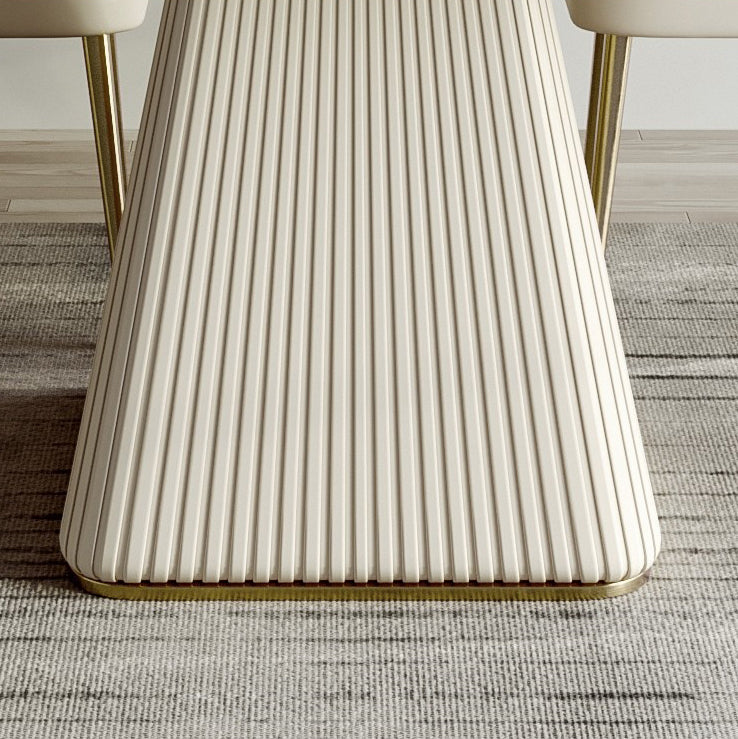 Modern Sintered Stone Top Dining Set Rectangle 1/4/5/6/7 Pieces Dining Table with Chairs Clearhalo 'Dining Room Sets' 'Dining Tables & Seating' 'dining_room_set' 'furn' 'furn_dining_room_set' 'Furniture' 'furniture_dining_room_set' 'Kitchen & Dining Furniture' 4853197