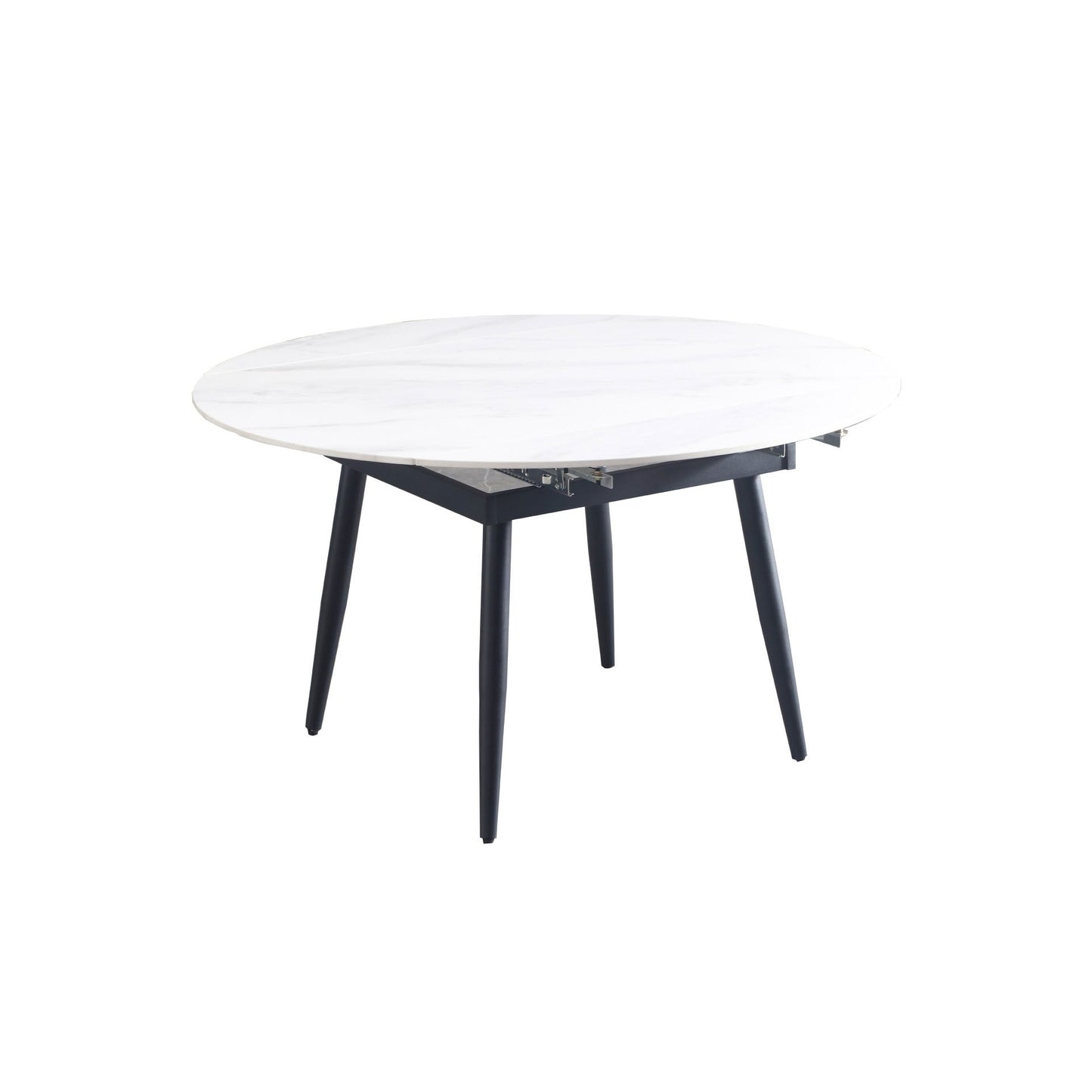 Modern Style 1/2/5/6/7 Pieces Dining Room Set Round Dining Table Set Clearhalo 'Dining Room Sets' 'Dining Tables & Seating' 'dining_room_set' 'furn' 'furn_dining_room_set' 'Furniture' 'furniture_dining_room_set' 'Kitchen & Dining Furniture' 4853238