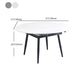 Modern Style 1/2/5/6/7 Pieces Dining Room Set Round Dining Table Set Clearhalo 'Dining Room Sets' 'Dining Tables & Seating' 'dining_room_set' 'furn' 'furn_dining_room_set' 'Furniture' 'furniture_dining_room_set' 'Kitchen & Dining Furniture' 4853244