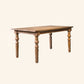 Medieval Modern Dining Table for Restaurant Rectangle Pine Wood Table with 4 Legs Without Chairs Clearhalo 'Dining Tables & Seating' 'Dining Tables' 'dining_table' 'furn' 'furn_dining_table' 'Furniture' 'furniture_dining_table' 'Kitchen & Dining Furniture' 'kitchen' 'kitchen_dining_table' 4853380