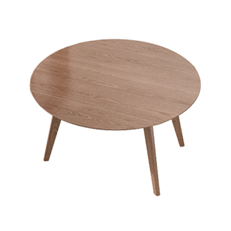 Solid Wood Dining Table Modern Brown 4 Legs Dining Table for Home Use Clearhalo 'Dining Tables & Seating' 'Dining Tables' 'dining_table' 'Furniture' 'furniture_dining_table' 'Kitchen & Dining Furniture' 'kitchen' 'kitchen_dining_table' 4853437
