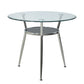 Modern Glass Top Dining Table Round Dining Table with 3 Legs Clearhalo 'Dining Tables & Seating' 'Dining Tables' 'dining_table' 'furn' 'furn_dining_table' 'Furniture' 'furniture_dining_table' 'Kitchen & Dining Furniture' 'kitchen' 'kitchen_dining_table' 4853463