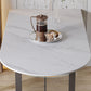 Free Form Sintered Stone Top Table for Restaurant Luxury Dining Table with Double Pedestal Clearhalo 'Dining Tables & Seating' 'Dining Tables' 'dining_table' 'furn' 'furn_dining_table' 'Furniture' 'furniture_dining_table' 'Kitchen & Dining Furniture' 'kitchen' 'kitchen_dining_table' 4853518