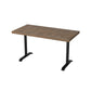 Solid Wood Dining Table Industrial Square Dining Table with Metal Base Without Chairs Clearhalo 'Dining Tables & Seating' 'Dining Tables' 'dining_table' 'furn' 'furn_dining_table' 'Furniture' 'furniture_dining_table' 'Kitchen & Dining Furniture' 'kitchen' 'kitchen_dining_table' 4853556