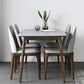 Rectangle Stone Top Dining Table Mid-Century Modern Dining Table with 4 Legs Clearhalo 'Dining Tables & Seating' 'Dining Tables' 'dining_table' 'furn' 'furn_dining_table' 'Furniture' 'furniture_dining_table' 'Kitchen & Dining Furniture' 'kitchen' 'kitchen_dining_table' 4853648