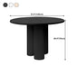Living Room Contemporary Dining Table Round Dining Table with Pedestal Base Clearhalo 'Dining Tables & Seating' 'Dining Tables' 'dining_table' 'furn' 'furn_dining_table' 'Furniture' 'furniture_dining_table' 'Kitchen & Dining Furniture' 'kitchen' 'kitchen_dining_table' 4853744