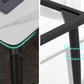 Metal 4 Legs Dining Table Contemporary Rectangle Stone Top Dining Table for Living Room Clearhalo 'Dining Tables & Seating' 'Dining Tables' 'dining_table' 'furn' 'furn_dining_table' 'Furniture' 'furniture_dining_table' 'Kitchen & Dining Furniture' 'kitchen' 'kitchen_dining_table' 4853821