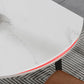 Glam Style Stone Dining Table 4 Black Legs Table Home Rectangle Dining Table Clearhalo 'Dining Tables & Seating' 'Dining Tables' 'dining_table' 'furn' 'furn_dining_table' 'Furniture' 'furniture_dining_table' 'Kitchen & Dining Furniture' 'kitchen' 'kitchen_dining_table' 4853871