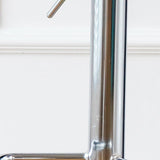 Contemporary Metal Bar and Counter Stool Low Back Stool with Pedestal Base Clearhalo 'Bar Furniture' 'Bar Stools' 'bar_stools' 'furn' 'furn_bar_stools' 'Furniture' 'furniture_bar_stools' 'Kitchen & Dining Furniture' 4853940