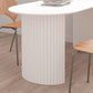 Modern Stone Top Dinette Table Metal Base Dining Table for Living Room Clearhalo 'Dining Tables & Seating' 'Dining Tables' 'dining_table' 'furn' 'furn_dining_table' 'Furniture' 'furniture_dining_table' 'Kitchen & Dining Furniture' 'kitchen' 'kitchen_dining_table' 4853974