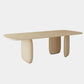 Pine Solid Wood Tripod Dining Table Modern Rectangle Dining Room Kitchen Home Furniture Natural Without Chairs Clearhalo 'Dining Tables & Seating' 'Dining Tables' 'dining_table' 'furn' 'furn_dining_table' 'Furniture' 'furniture_dining_table' 'Kitchen & Dining Furniture' 'kitchen' 'kitchen_dining_table' 4854081