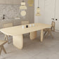 Pine Solid Wood Tripod Dining Table Modern Rectangle Dining Room Kitchen Home Furniture Clearhalo 'Dining Tables & Seating' 'Dining Tables' 'dining_table' 'furn' 'furn_dining_table' 'Furniture' 'furniture_dining_table' 'Kitchen & Dining Furniture' 'kitchen' 'kitchen_dining_table' 4854084