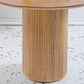 Modern Round Standard Height Dining Table Natural Base Pedestal Casual Dining Table Clearhalo 'Dining Tables & Seating' 'Dining Tables' 'dining_table' 'furn' 'furn_dining_table' 'Furniture' 'furniture_dining_table' 'Kitchen & Dining Furniture' 'kitchen' 'kitchen_dining_table' 4854124