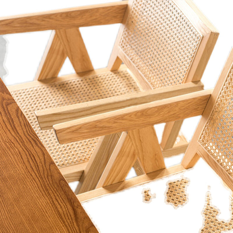 Modern Wood Kitchen and Dining Room Chair Open Back Dining Side Chair Clearhalo 'Dining Chairs' 'Dining Tables & Seating' 'dining_chair' 'furn' 'furn_dining_chair' 'Furniture' 'furniture_dining_chair' 'Kitchen & Dining Furniture' 4854197