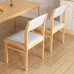 Modern Rubberwood Home Armless Dining Chairs Open Back Dining Side Chair, 1 Piece Clearhalo 'Dining Chairs' 'Dining Tables & Seating' 'dining_chair' 'furn' 'furn_dining_chair' 'Furniture' 'furniture_dining_chair' 'Kitchen & Dining Furniture' 4854259