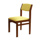 Modern Rubberwood Home Armless Dining Chairs Open Back Dining Side Chair, 1 Piece Yellow Walnut Clearhalo 'Dining Chairs' 'Dining Tables & Seating' 'dining_chair' 'furn' 'furn_dining_chair' 'Furniture' 'furniture_dining_chair' 'Kitchen & Dining Furniture' 4854261