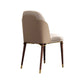 Glam Style Armless Chair Wood Parsons Side Chair for Kitchen 20"x20.8"x34.6" Off-White 1 Piece Clearhalo 'Dining Chairs' 'Dining Tables & Seating' 'dining_chair' 'furn' 'furn_dining_chair' 'Furniture' 'furniture_dining_chair' 'Kitchen & Dining Furniture' 4854390