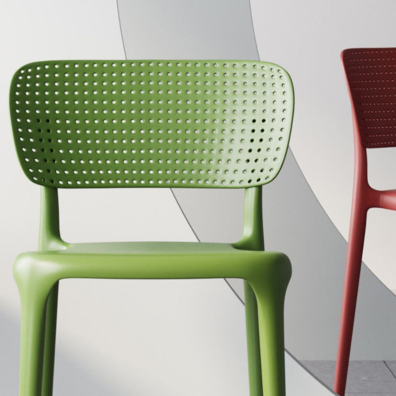 Contemporary Plastic Patio Dining Side Chair Open Back Dining Side Chair Clearhalo 'Dining Chairs' 'Dining Tables & Seating' 'dining_chair' 'furn' 'furn_dining_chair' 'Furniture' 'furniture_dining_chair' 'Kitchen & Dining Furniture' 4854414