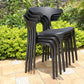 Nordic Style Side Chair Plastic Open Back Dining Side Chair for Patio Dining Clearhalo 'Dining Chairs' 'Dining Tables & Seating' 'dining_chair' 'furn' 'furn_dining_chair' 'Furniture' 'furniture_dining_chair' 'Kitchen & Dining Furniture' 4854438