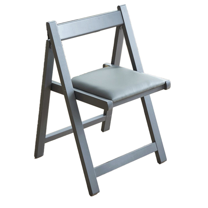 Nordic Style Wood Chair Open Back Dining Side Chair for Dining Room in Gray Grey 1 Piece Clearhalo 'Dining Chairs' 'Dining Tables & Seating' 'dining_chair' 'furn' 'furn_dining_chair' 'Furniture' 'furniture_dining_chair' 'Kitchen & Dining Furniture' 4854451
