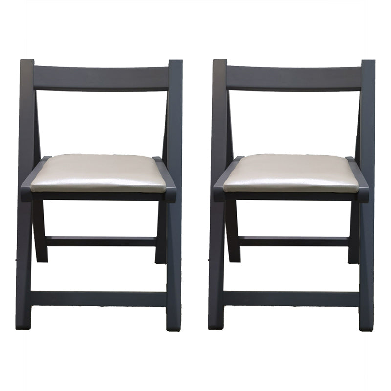 Nordic Style Wood Chair Open Back Dining Side Chair for Dining Room in Gray Champagne 2 Piece Set Clearhalo 'Dining Chairs' 'Dining Tables & Seating' 'dining_chair' 'furn' 'furn_dining_chair' 'Furniture' 'furniture_dining_chair' 'Kitchen & Dining Furniture' 4854464