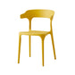 Scandinavian Plastic Home Dining Side Chair Open Back Dining Side Chair Clearhalo 'Dining Chairs' 'Dining Tables & Seating' 'dining_chair' 'furn' 'furn_dining_chair' 'Furniture' 'furniture_dining_chair' 'Kitchen & Dining Furniture' 4854720