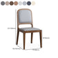 Nordic Style Armless Chair Wood Open Back Dining Side Chair with Upholstered Clearhalo 'Dining Chairs' 'Dining Tables & Seating' 'dining_chair' 'furn' 'furn_dining_chair' 'Furniture' 'furniture_dining_chair' 'Kitchen & Dining Furniture' 4854782