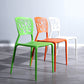 Scandinavian Plastic Patio Dining Side Chair Open Back Dining Side Chair Clearhalo 'Dining Chairs' 'Dining Tables & Seating' 'dining_chair' 'furn' 'furn_dining_chair' 'Furniture' 'furniture_dining_chair' 'Kitchen & Dining Furniture' 4854835