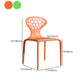 Scandinavian Plastic Patio Dining Side Chair Open Back Dining Side Chair Clearhalo 'Dining Chairs' 'Dining Tables & Seating' 'dining_chair' 'furn' 'furn_dining_chair' 'Furniture' 'furniture_dining_chair' 'Kitchen & Dining Furniture' 4854872