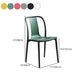 Modern Style Stackable Plastic Chair Slat Back Stacking Side Chair (Set of 2/4) Clearhalo 'Dining Chairs' 'Dining Tables & Seating' 'dining_chair' 'Furniture' 'furniture_dining_chair' 'Kitchen & Dining Furniture' 4854966