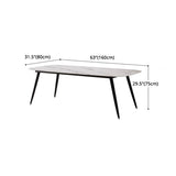 Modern Sintered Stone Dining Table Set 1/2/5 Pieces Dining Set for Home Use Clearhalo 'Dining Room Sets' 'Dining Tables & Seating' 'dining_room_set' 'furn' 'furn_dining_room_set' 'Furniture' 'furniture_dining_room_set' 'Kitchen & Dining Furniture' 4855068