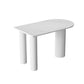 Glam Iron Bar Dining Table with White Stone Top Indoor Bistro Table White Without Chairs Clearhalo 'Bar Furniture' 'Bar Tables' 'bar_tables' 'furn' 'furn_bar_tables' 'Furniture' 'furniture_bar_tables' 'Kitchen & Dining Furniture' 4855072