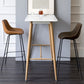 Contemporary Rectangle Table Dining Bar Counter Table for Kitchen Clearhalo 'Bar Furniture' 'Bar Tables' 'bar_tables' 'furn' 'furn_bar_tables' 'Furniture' 'furniture_bar_tables' 'Kitchen & Dining Furniture' 4855136