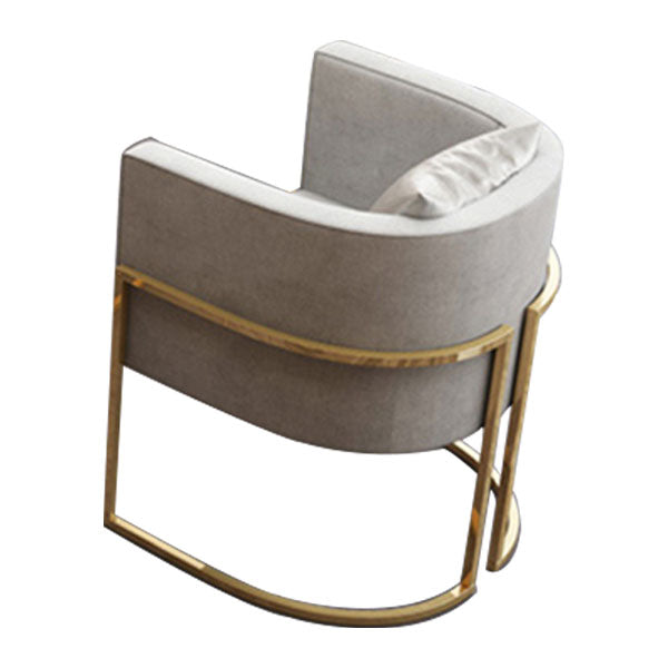 1/2/5 Pieces Glam Dining Room Set Sintered Stone Table Dining Set 1 Light Grey Chair Clearhalo 'Dining Room Sets' 'Dining Tables & Seating' 'dining_room_set' 'furn' 'furn_dining_room_set' 'Furniture' 'furniture_dining_room_set' 'Kitchen & Dining Furniture' 4855164