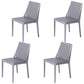 Modern 1/4/5/7 Pieces Dinette Set with Sintered Stone Top Rectangle Dining Table Set 4 Grey Chairs Clearhalo 'Dining Room Sets' 'Dining Tables & Seating' 'dining_room_set' 'furn' 'furn_dining_room_set' 'Furniture' 'furniture_dining_room_set' 'Kitchen & Dining Furniture' 4855183