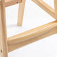 Scandinavian Upholstered Footrest Low Back Stool 27.95'' Rubberwood Bar Stool Clearhalo 'Bar Furniture' 'Bar Stools' 'bar_stools' 'Furniture' 'furniture_bar_stools' 'Kitchen & Dining Furniture' 4855279