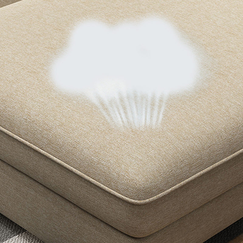 L-Shape High Back Sectional Slipcovered Pillow Top ArmSofa and Chaise Clearhalo 'furn' 'furn_sectionals' 'Furniture' 'furniture_sectionals' 'kitchen' 'kitchen_sectionals' 'Living Room Furniture' 'Sectionals' 4855571