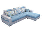Square Arms Sectional 106.3"L High Back Sofa with Storage for Apartment Clearhalo 'Furniture' 'furniture_sectionals' 'kitchen' 'kitchen_sectionals' 'Living Room Furniture' 'Sectionals' 4855780