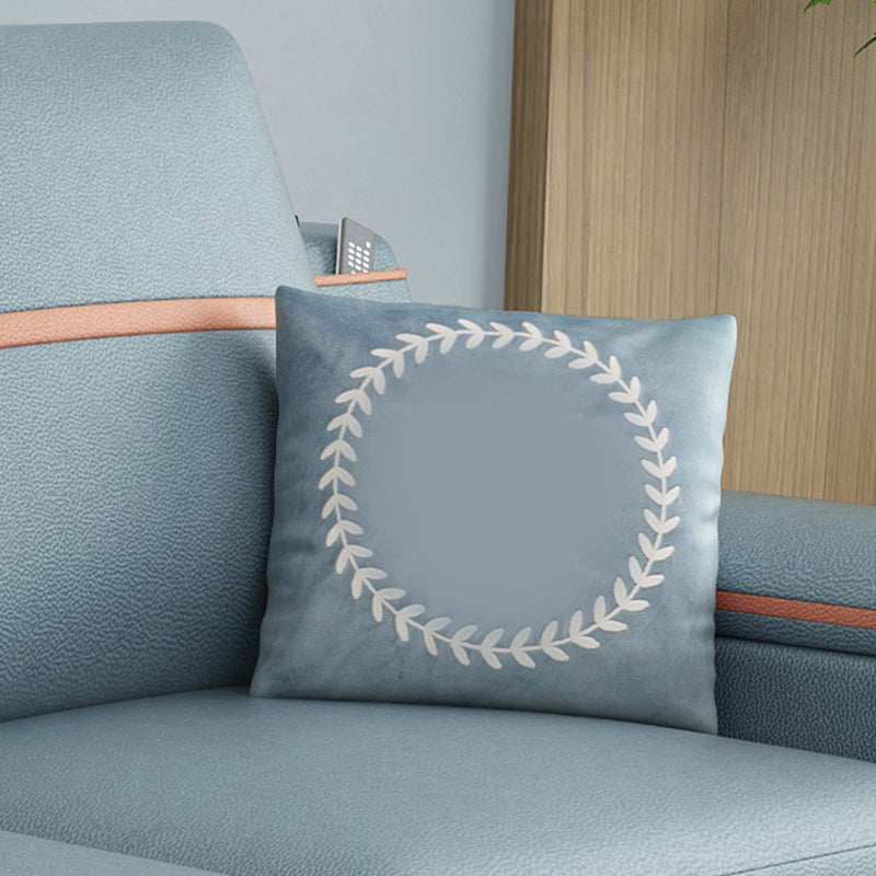 4-seat Cushion Back Sofa 109"L x 65"W x 35.5"H Recessed Arm Sectional with Storage Clearhalo 'furn' 'furn_sectionals' 'Furniture' 'furniture_sectionals' 'kitchen' 'kitchen_sectionals' 'Living Room Furniture' 'Sectionals' 4855976