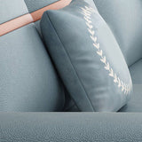 4-seat Cushion Back Sofa 109"L x 65"W x 35.5"H Recessed Arm Sectional with Storage Clearhalo 'furn' 'furn_sectionals' 'Furniture' 'furniture_sectionals' 'kitchen' 'kitchen_sectionals' 'Living Room Furniture' 'Sectionals' 4855977