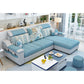 Modern Scooped Arm Sectional 106.3"L x 57"W x 35.43"H High Back Sofa with Storage Light Blue Clearhalo 'furn' 'furn_sectionals' 'Furniture' 'furniture_sectionals' 'kitchen' 'kitchen_sectionals' 'Living Room Furniture' 'Sectionals' 4855992