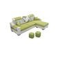 Modern Scooped Arm Sectional 106.3"L x 57"W x 35.43"H High Back Sofa with Storage Green Clearhalo 'furn' 'furn_sectionals' 'Furniture' 'furniture_sectionals' 'kitchen' 'kitchen_sectionals' 'Living Room Furniture' 'Sectionals' 4856005