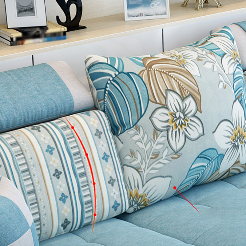 Modern Scooped Arm Sectional 106.3"L x 57"W x 35.43"H High Back Sofa with Storage Clearhalo 'furn' 'furn_sectionals' 'Furniture' 'furniture_sectionals' 'kitchen' 'kitchen_sectionals' 'Living Room Furniture' 'Sectionals' 4856009