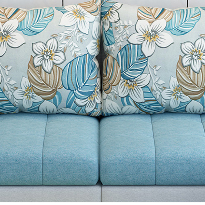 Modern Pillow Top Arm Sectionals 82.68"L x 57"W x 35.43"H High Back Sofa with Storage Clearhalo 'furn' 'furn_sectionals' 'Furniture' 'furniture_sectionals' 'kitchen' 'kitchen_sectionals' 'Living Room Furniture' 'Sectionals' 4856131