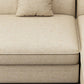 Casual Pillow Top Arm Sectional 37.4"H Removable Cushions Sofa and Chaise Clearhalo 'furn' 'furn_sectionals' 'Furniture' 'furniture_sectionals' 'kitchen' 'kitchen_sectionals' 'Living Room Furniture' 'Sectionals' 4856437