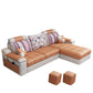 Sloped Arms 106.3"Lx 57"W x 35.43"H Sectionals High Back Sofa with Storage Clearhalo 'Furniture' 'furniture_sectionals' 'kitchen' 'kitchen_sectionals' 'Living Room Furniture' 'Sectionals' 4856634