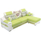 Sloped Arms L-Shape High Back Sofa 106.3"L x 57"W x 35.43"H Sectionals with Storage Green Clearhalo 'furn' 'furn_sectionals' 'Furniture' 'furniture_sectionals' 'kitchen' 'kitchen_sectionals' 'Living Room Furniture' 'Sectionals' 4856802