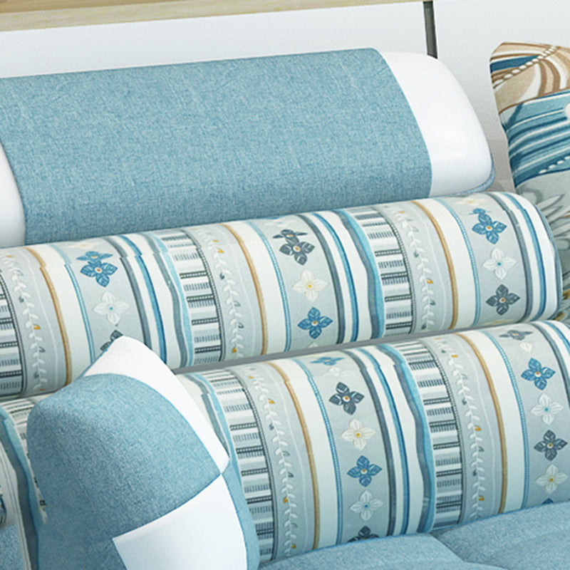 Sloped Arms L-Shape High Back Sofa 106.3"L x 57"W x 35.43"H Sectionals with Storage Clearhalo 'furn' 'furn_sectionals' 'Furniture' 'furniture_sectionals' 'kitchen' 'kitchen_sectionals' 'Living Room Furniture' 'Sectionals' 4856808