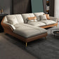 Contemporary Cushion Back Sectional Removable Cushions Storage Sofa and Chaise 112"L x 70"W x 33"H Clearhalo 'furn' 'furn_sectionals' 'Furniture' 'furniture_sectionals' 'kitchen' 'kitchen_sectionals' 'Living Room Furniture' 'Sectionals' 4856812